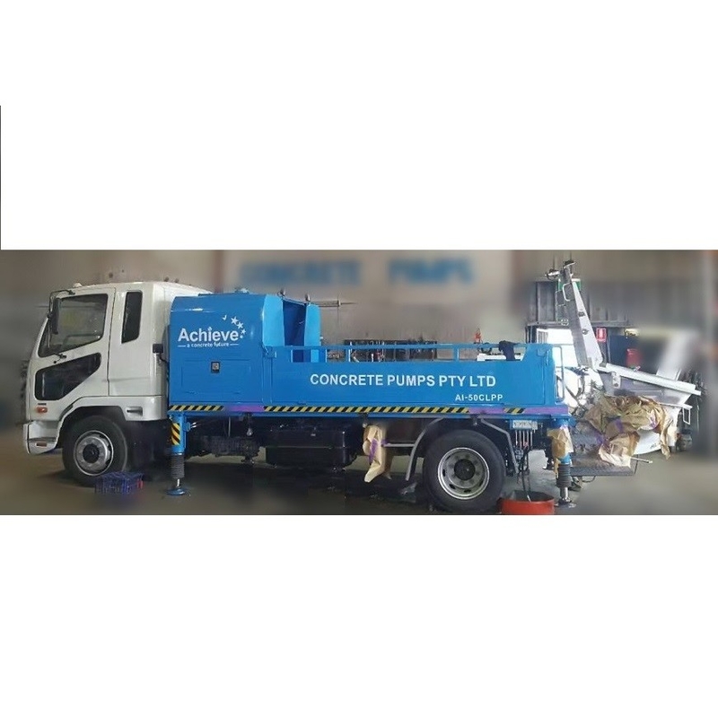 Avustralya için PTO Tahrikli Kamyona Monte Beton Hattı Pompası AI-50CLPP 40M³ / H